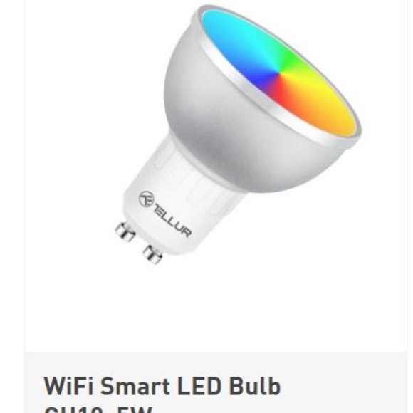 WiFi Smart LED Bulb GU10, 5W - Picture 1 of 3